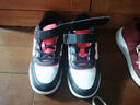 鸿星尔克童鞋儿童板鞋男童女童小白鞋秋季轻便透气休闲运动鞋百搭休闲 正黑/正白 -偏小1码 36 实拍图