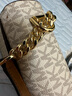 MICHAEL KORS  轻奢MK女包HEATHER斜挎包 大号香草白/橡果棕  实拍图