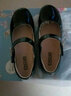 米苏熊女童皮鞋春秋新款儿童学生表演出软底韩版公主鞋时尚走秀花童单鞋 黑色 5566 32码 脚长20.0cm 实拍图