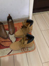 【9成新】添柏岚（Timberland）踢不烂 大黄靴 牛皮防水经典黄靴 10061 小麦色 41码US7.5 实拍图