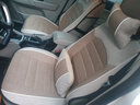 君适 四季通用汽车坐垫全包围汽车座套仿亚麻布艺座垫夏季座椅套用于 豪华版卡其色 吉缤越利豪越帝豪EC7帝豪GL金刚星瑞博瑞 实拍图