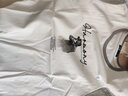 TEEK男款长袖t恤男装衣服 秋冬季男士秋衣打底衫圆领休闲高档体恤上衣 C352白色 S 实拍图