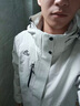 伯希和（Pelliot）【经典2.0山野】冲锋衣三合一男女秋冬户外防水防风保暖外套夹克 【男款】米白色 | 两件套/四季款 S 女 90-101斤 男105-115 实拍图