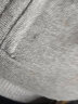 恒源祥纯羊毛绒衫冬季市男100纯羊 绒毛衣加 厚大码中老年人保暖上衣 1303拉链灰色 180/2XL(建议155-170斤) 晒单实拍图