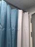 施香曼浴帘套装折叠杆防水隐形浴房免打孔套装干湿分离防霉隔断淋浴室门 瞅啥呢 宽200*高200【带挂钩】+伸缩杆 实拍图