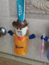 意可可（ecoco） 爱情勇士卡通洗漱套装 吸盘牙刷架 创意挤牙膏器牙刷杯 三好学生 实拍图