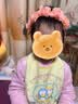 9i9宝宝地板袜防滑点胶3双装婴儿童袜子家居袜卡通可爱小熊款195女M 实拍图