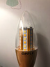 欧普照明（OPPLE）led节能灯泡e14e27螺口家用蜡烛泡尖泡三色变光超亮耐用客厅吊灯 E14【5只装】7W 三色调光 实拍图