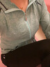 坚乐 瑜伽服女套装夏季速干衣网红运动健身房专业显瘦跑步服高腰长裤 绿色五件套 L 实拍图