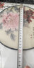 倾沫 团扇中式古典宫扇圆形扇子舞蹈扇中国风女式小圆扇广告扇定制 双牡丹王 实拍图