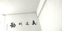 居梦坞 书法字画企业文化墙贴励志贴纸书法装饰墙壁贴纸奋斗字贴 DWM908黑 大号 实拍图