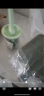 品喻（PINYU）调料盒 家用厨房盐糖味精四格收纳一体多格调味罐 绿色【配4勺】 实拍图