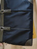 斐格男士手提包男包公文包商务横款大容量电脑包牛津纺休闲单肩斜挎包 蓝色加大版（送 大手包） 14英寸 实拍图