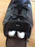 斯维森之星真皮旅行包男士大容量手提旅游袋头层牛皮健身包行李包短途登机包 2096#黑色-大号+鞋仓 实拍图