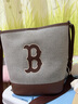 美职棒（MLB）旗舰官方包包女包男女款手提包情侣水桶包斜挎单肩包生日礼物 波士顿/棕色 F 实拍图