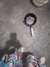 小幸福鑄鐵（KITCHEN LITTLE HAPPINESS KITCHEN）无涂层铸铁奶锅宝宝辅食补铁汤锅不粘婴幼儿小锅热牛奶煮面炖炸锅 18cm木柄奶锅+玻璃盖+蒸笼 18cm 实拍图