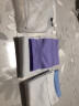 惠寻 京东自有品牌 冰袖女夏季冰丝防晒袖套户外防紫外线 蓝白+紫白 实拍图