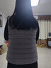 坦博尔轻薄羽绒马甲女中老年开衫内恤背心TD236012 黑色 L (170) 实拍图