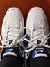 回力乒羽鞋低帮防滑牛筋底网面透气男女情侣比赛羽毛球鞋运动鞋休闲鞋 WL3499白蓝 42 尺码偏小一码 实拍图
