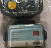 乐唯诗（NERVISHI）高硼硅玻璃饭盒微波炉加热专用保鲜盒饭盒套装保温便当盒带盖餐盒 蓝盖【气孔盖】大中小套装 实拍图