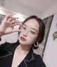 卡苏比近视眼镜男大框复古眼镜框架女配镜有度数防蓝光平光眼睛多边形 银黑 配 1.56非球面镜片 适配0-400度 实拍图
