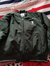 U.S. POLO ASSN.夹克外套男秋冬休闲男士立领飞行茄克宽松保罗上衣 墨绿 XL  实拍图