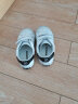 巴布豆（BOBDOG）童鞋春春秋新款韩版儿童小白鞋女宝宝板鞋男童休闲运动鞋 白/黑 27 适合脚长16.5cm 实拍图