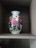 隆贺 景德镇陶瓷器小花瓶花插家居装饰客厅摆件婚庆插花瓶台面工艺品 花开富贵 不带底座 实拍图