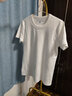 热风（Hotwind）【商场同款】短袖t恤女春季新款女士纯色基础亲肤柔软上衣打底衫 04白色 S 实拍图