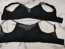 华婷露（Huatinglu） 无钢圈内衣大胸显小女超薄运动文胸无痕睡眠胸罩固定杯透气胸罩 套头款-肤色 M (适合34/75 B C罩杯) 实拍图