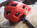 BATFOX山地车头盔男女绿道越野速降林道半盔滑板运动公路自行车骑行头盔 桔色 M(52-56CM) 实拍图