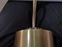 卡梦尔 美式全铜LED镜前灯卫生间浴室灯美式乡村镜柜灯欧式镜灯 铜色小号（43cm）9瓦LED暖白光 晒单实拍图