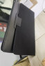 亖燚 苹果2021ipad保护套10.2皮套轻薄第九代全包8防摔9.7英寸air1支架mini6外壳 黑色（保护套+钢化膜） ipad10.2寸（第七代） 实拍图