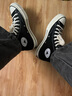 匡威（Converse）中性Chuck Taylor 70S AO高帮系带帆布鞋 162050C 40 实拍图