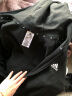 阿迪达斯 （adidas）外套男装跑步训练运动服防风衣舒适梭织拉链夹克HB5081黑色 XL 晒单实拍图