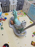 幼贝臣摇摇马木马儿童玩具男女孩婴儿0-1-3岁宝宝早教生日礼物 天马薄荷绿+推杆 实拍图