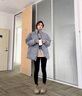 YOOOURTHING两面穿棉服男女秋冬季保暖加厚绒棉衣潮流面包服棉袄外套男装 蓝色 XL (建议115-140斤) 实拍图