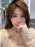 翰德思跳动的心项链女时尚锁骨链镶锆石浪漫送女友送老婆生日情人节礼物 跳动的心【贺卡刻字联系客服】 实拍图