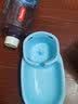 嬉皮狗猫咪饮水机宠物自动喂食器狗狗饮水器喝水神器流动不插电用品大全 3.8L升级款饮水+喂食-蓝色 无规格 实拍图