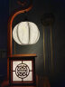 木府仿古中式台灯大气客厅茶桌装饰台灯古典实木书房卧室床头灯中国风 高68cm 实拍图