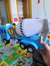 力利大号儿童玩具工程车模型惯性车运输翻斗车挖掘车大卡车男孩3-6岁 水泥搅拌车 实拍图