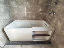 科勒（KOHLER） 浴缸家用浴室整体独立式浴缸希尔维亚克力浴缸泡澡亲子浴缸 右角位99024-1700x8001.7m 实拍图