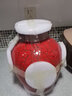 君翔景德镇陶瓷酒坛子家用密封10斤30斤50斤装高端存酒缸空瓶泡白酒罐 红色高温窑变酒坛打孔 20斤装 实拍图