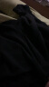 趣米乐 排扣牛仔裤男秋季美式高街潮牌工装微喇裤vibe宽松阔腿直筒长裤 黑色 XL 晒单实拍图
