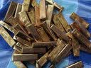 意芙金币金元宝巧克力散装500g金条金球烘焙蛋糕装饰结婚糖果零食批发 金条500g（约50个） 实拍图