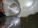 青苹果光面玻璃碗透明玻璃沙拉碗加厚玻璃汤碗微波炉碗面碗搅拌碗打蛋碗多用玻璃碗 小号 116光面玻璃碗11.5CM 实拍图