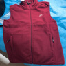 JEEP SPIRIT吉普马甲男抓绒摇粒绒春秋立领无袖背心男装外套 酒红 2XL 实拍图