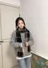 牧尔西羊毛披肩女生奢侈品冬季保暖围巾女围脖妈妈生日元旦中秋礼物礼盒 实拍图