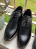 卡帝乐鳄鱼（CARTELO）时尚牛皮男士内增高商务休闲低帮系带皮鞋子男2303 黑色 37 实拍图