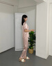 丝界推荐【节日礼物】真丝睡衣女纯色桑蚕丝美肤减龄丝绸家居服套装 实拍图